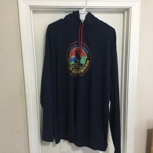 New Men’s Polo T-Shirt Hoodie size XL